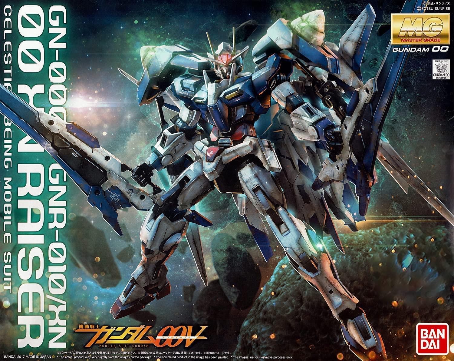 Bandai 00 XN Raiser GN-0000+GNR-010/XN MG 1/100 Model Kit - A-Z