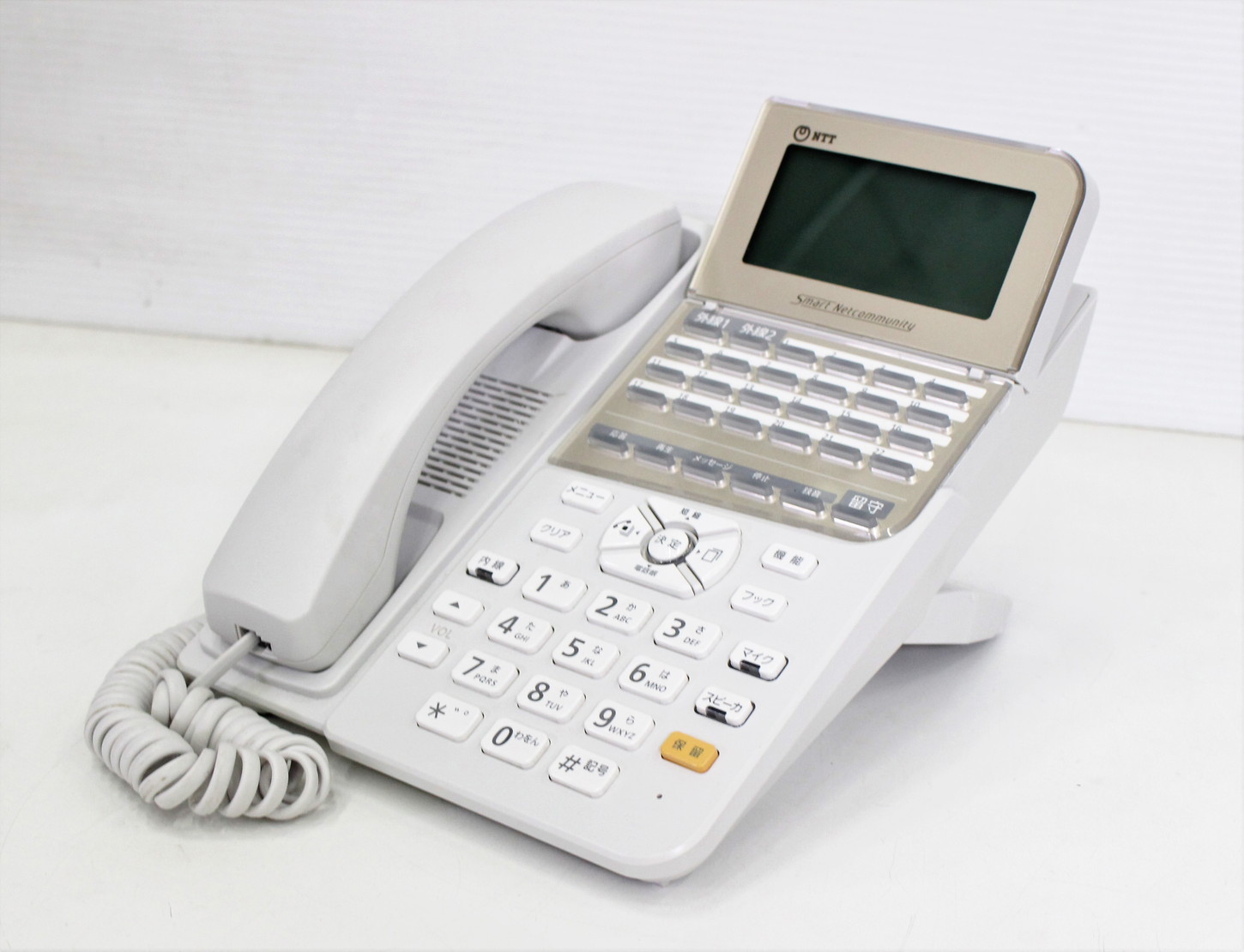 ZX-(24)RECSTEL-(H1)(W) NTT製 αZX ZX-｢24｣キｰ標準スター録音電話機