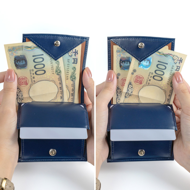 GREDEER さとり コンパクト財布 HCK65B - 時計バンド(ベルト)のBAMBI