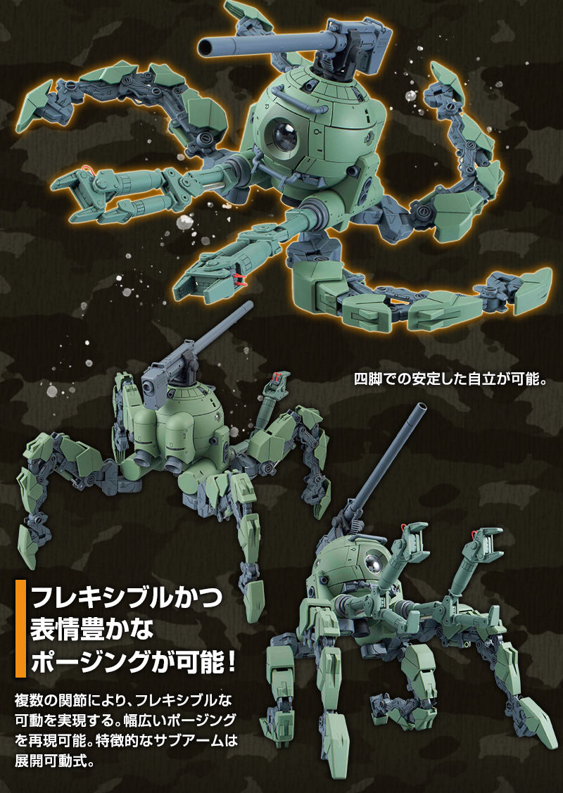 MG 1/100 ポリポッドボール｜プレミアムバンダイ｜バンダイナムコ