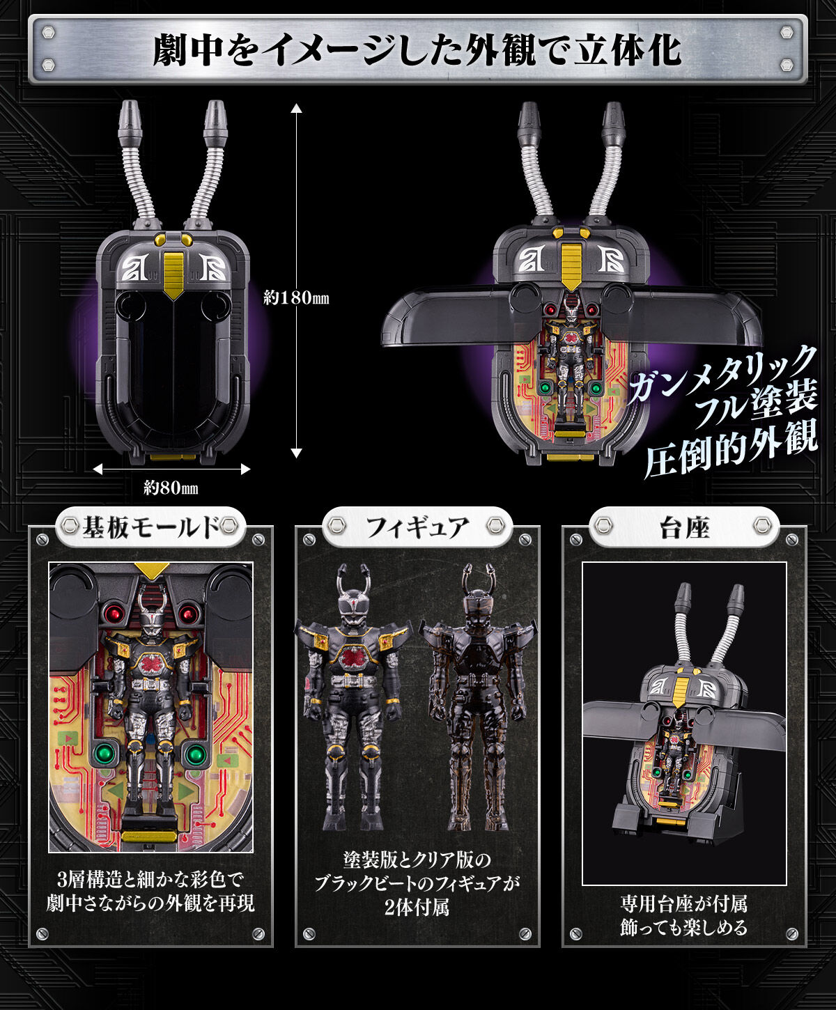 ブラックコマンダー&ジャミングマグナムセット 30th ANNIVERSARY