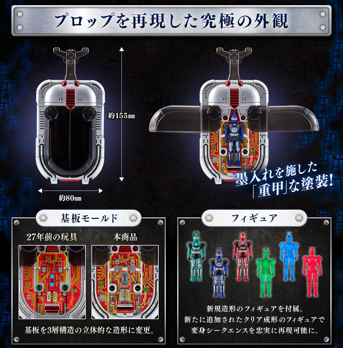 プレミアムバンダイ限定 ビーコマンダー COMPLETE EDITION 重甲ビー