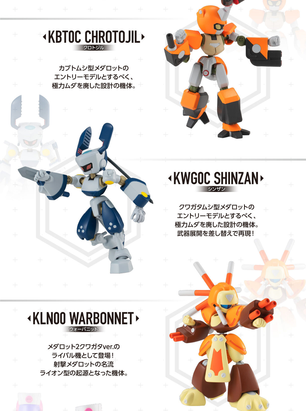 超可動1/12 メダロット プレミアムBOX2【早期購入特典付き