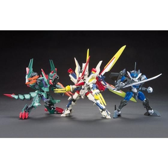 ジェノック第1小隊セット（LBXドットブラスライザー LBXトライバイン