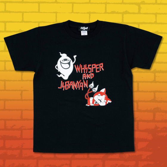 妖怪ウォッチ 親子Tシャツ 大人サイズ ウィスパー＆おやすみジバニャン