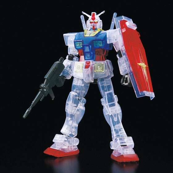 HGUC 1/144 RX-78-2 ガンダム クリアカラーバージョン│株式会社BANDAI