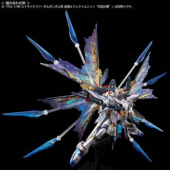 RG 1/144 ストライクフリーダムガンダム［チタニウムフィニッシュ