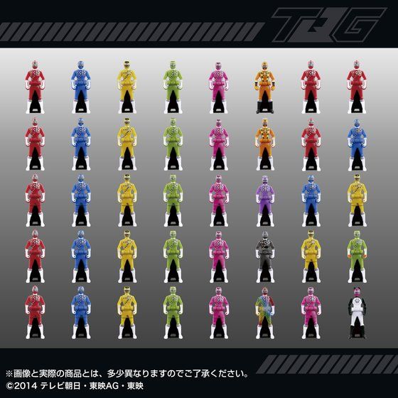 レンジャーキーセット RAINBOW EDITION【2次：2017年2月発送】 | 烈車