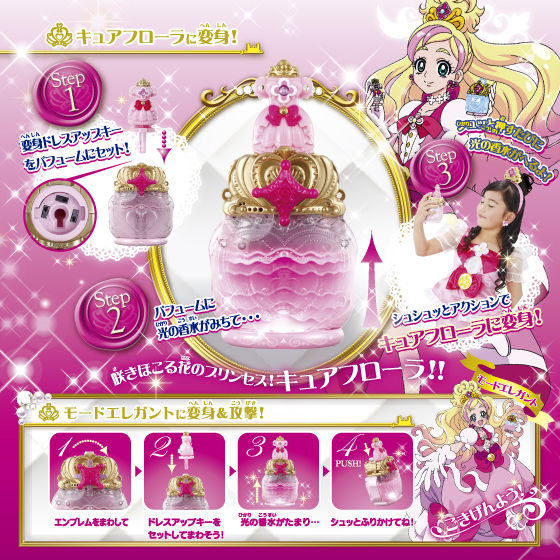 プリンセスパフューム | プリキュアおもちゃウェブ｜バンダイ公式サイト
