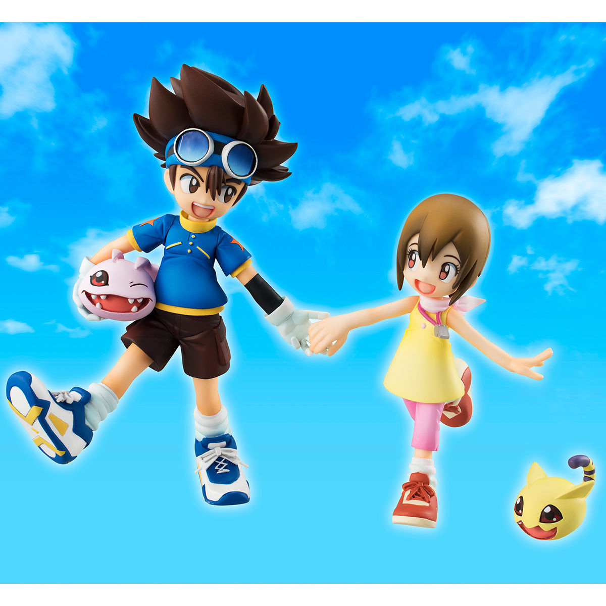 G.E.M.シリーズ デジモンアドベンチャー 八神太一とヒカリとコロモンと