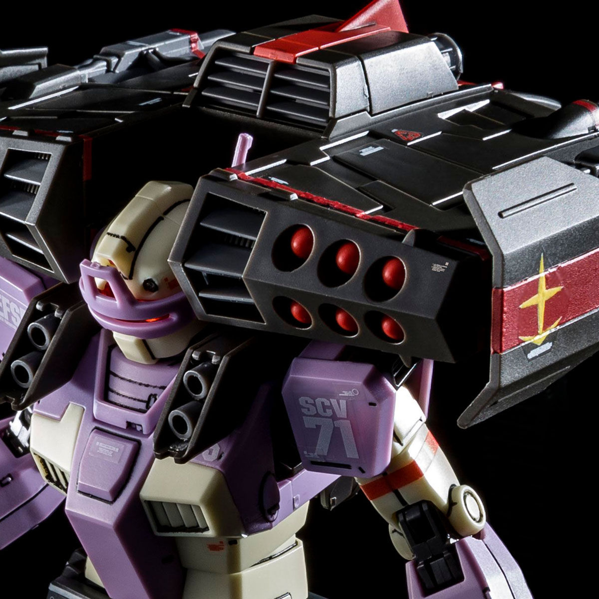 HG 1/144 ジム・インターセプトカスタム（フェロウ・ブースター装備