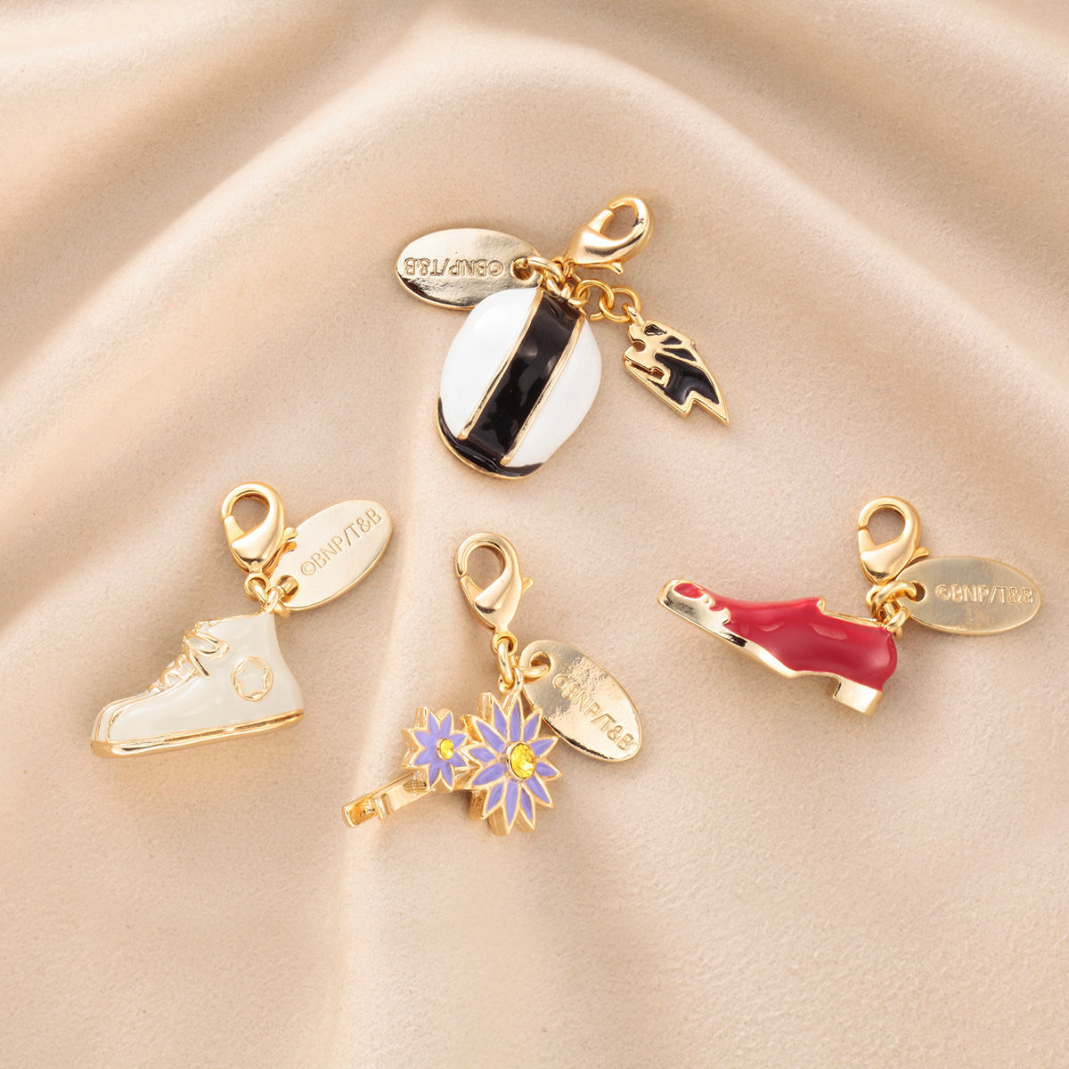 TIGER & BUNNY アクセサリーチャーム 4種セット グリーンボックス（虎