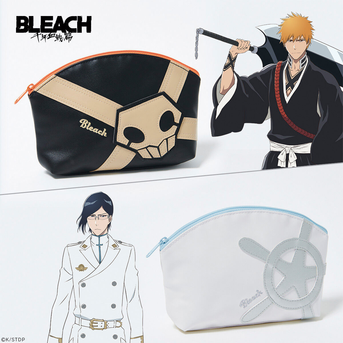 ONOFFYFREE×BLEACH パッチワーク刺繍ポーチ | BLEACH ファッション