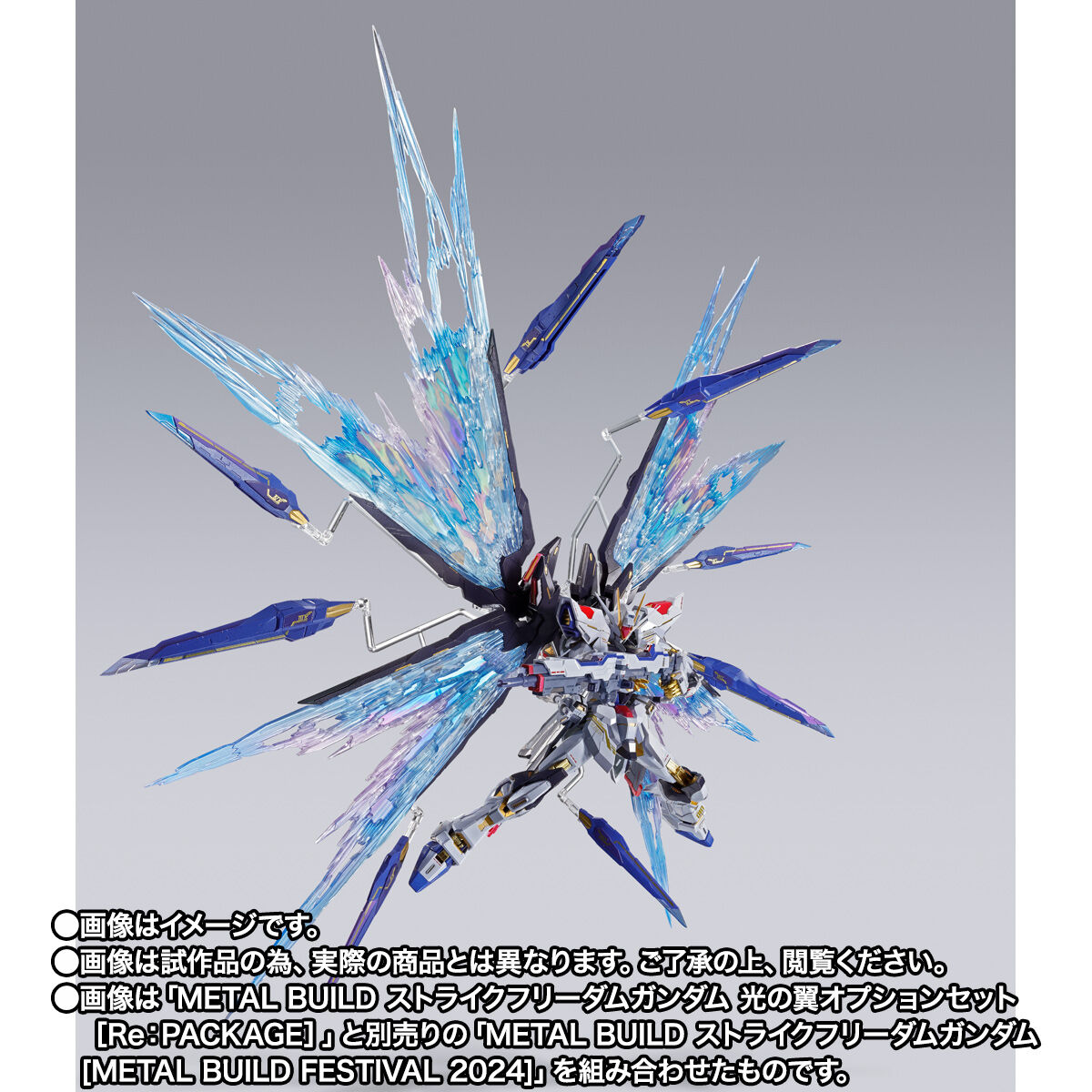 METAL BUILD ストライクフリーダムガンダム 光の翼オプションセット