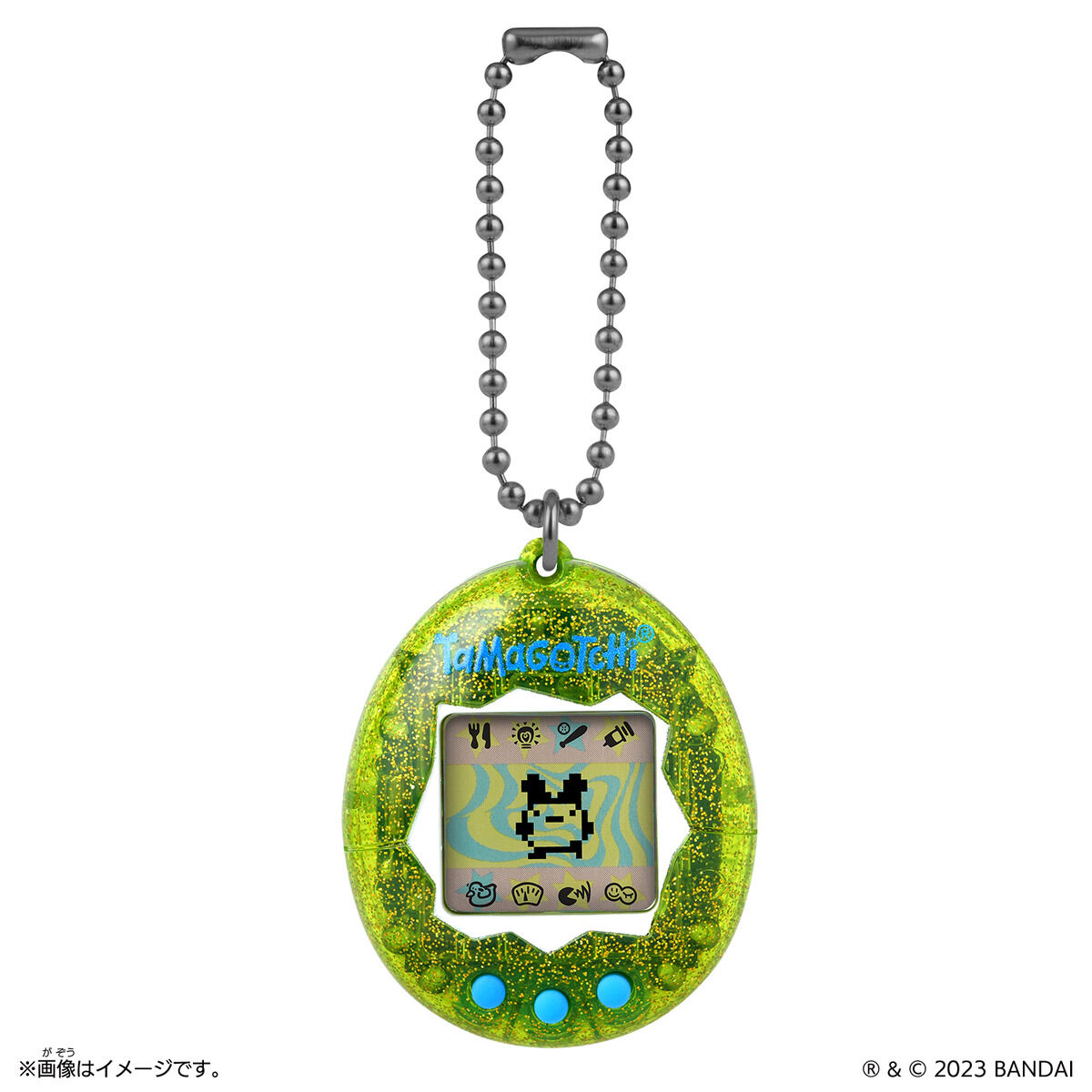 Original Tamagotchi Light Green Glitter | ITEM | たまごっち公式サイト