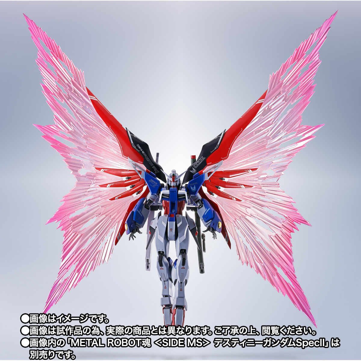 METAL ROBOT魂 ＜SIDE MS＞ デスティニーガンダムSpecII専用光の翼