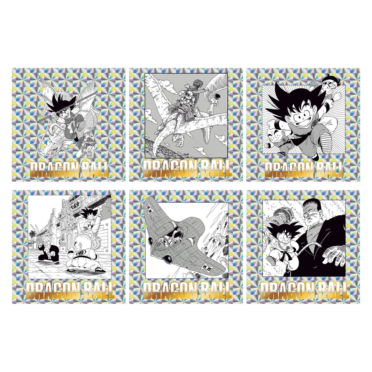 ドラゴンボール40周年記念 オリジナルイラストレーション シール
