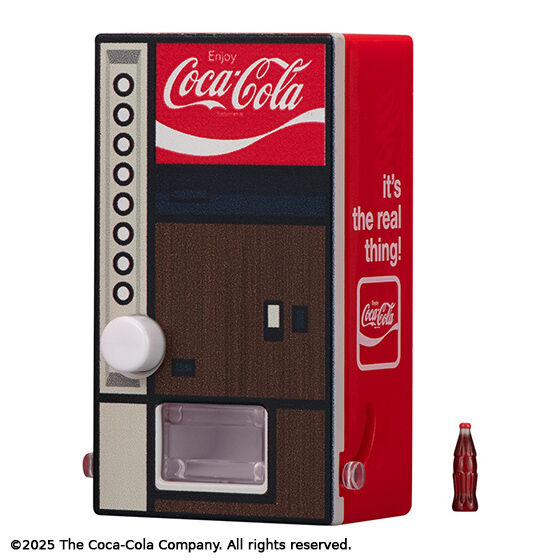 コカ・コーラ ミニチュア自動販売機｜ガシャポンオフィシャルサイト
