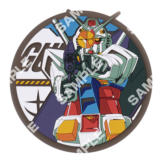 フラットガシャポン】ガンダムシリーズ クリアラバーコースター