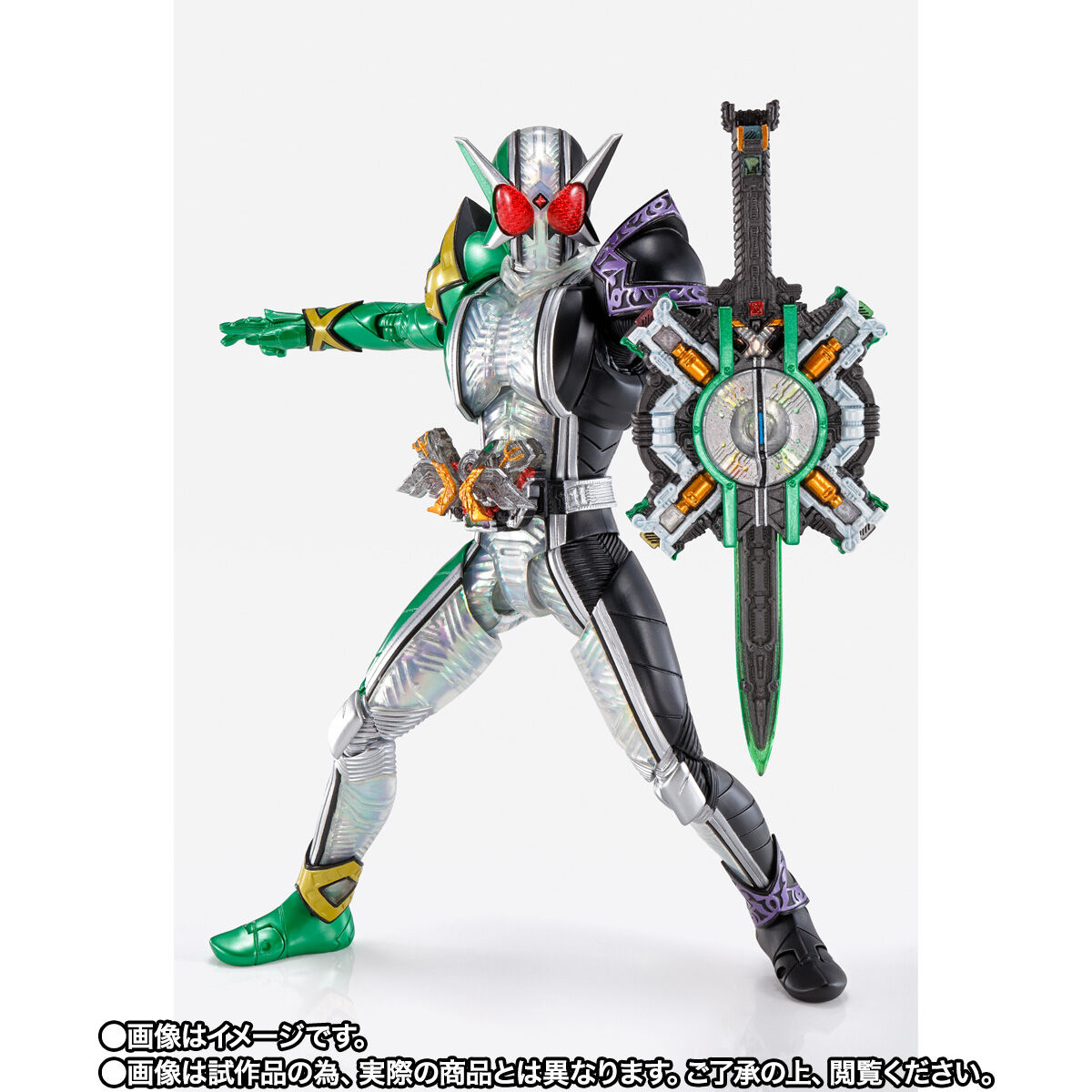 抽選販売】S.H.Figuarts（真骨彫製法） 仮面ライダーW サイクロン