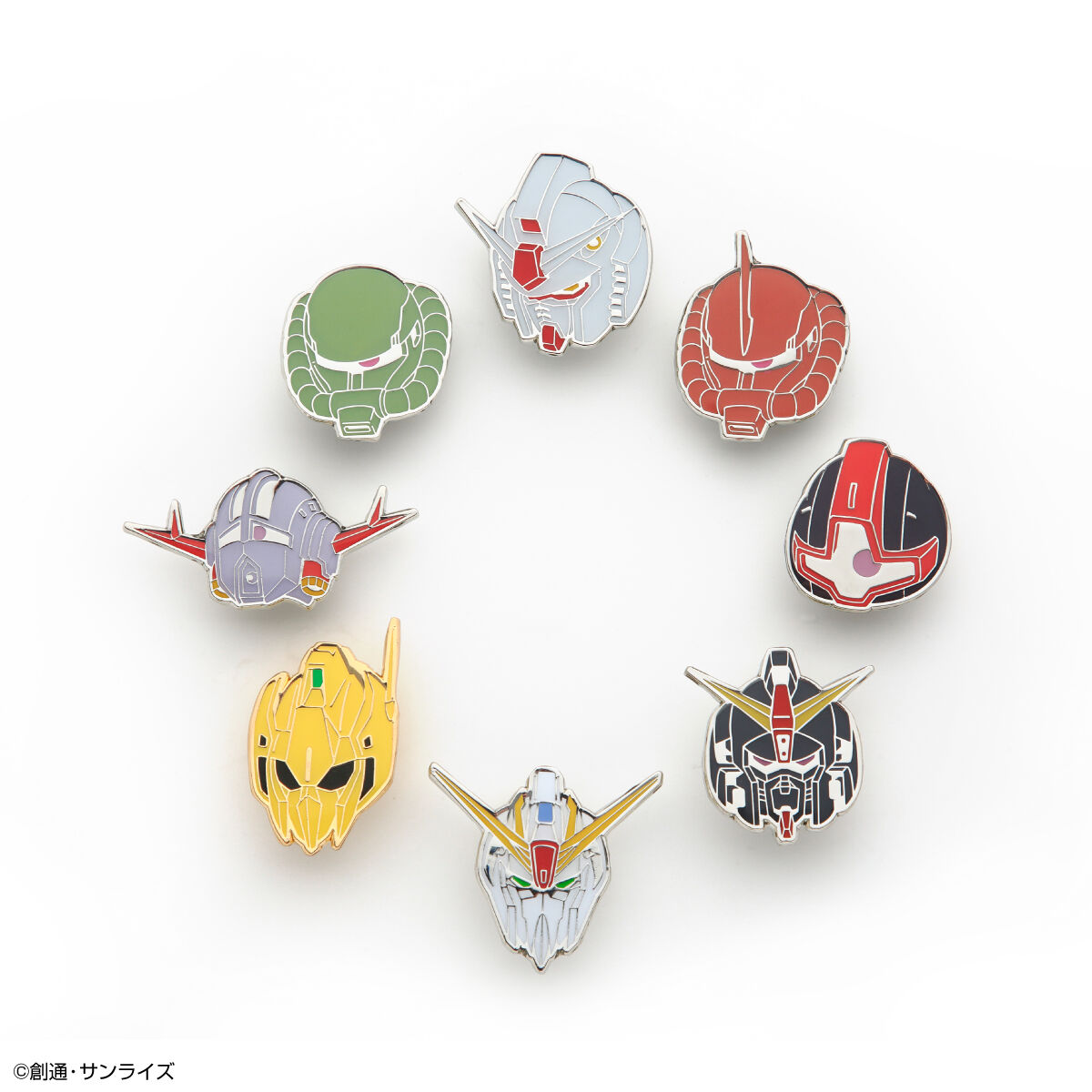 STRICT-G『機動戦士Zガンダム』フェイスピンズコレクション ゼータ