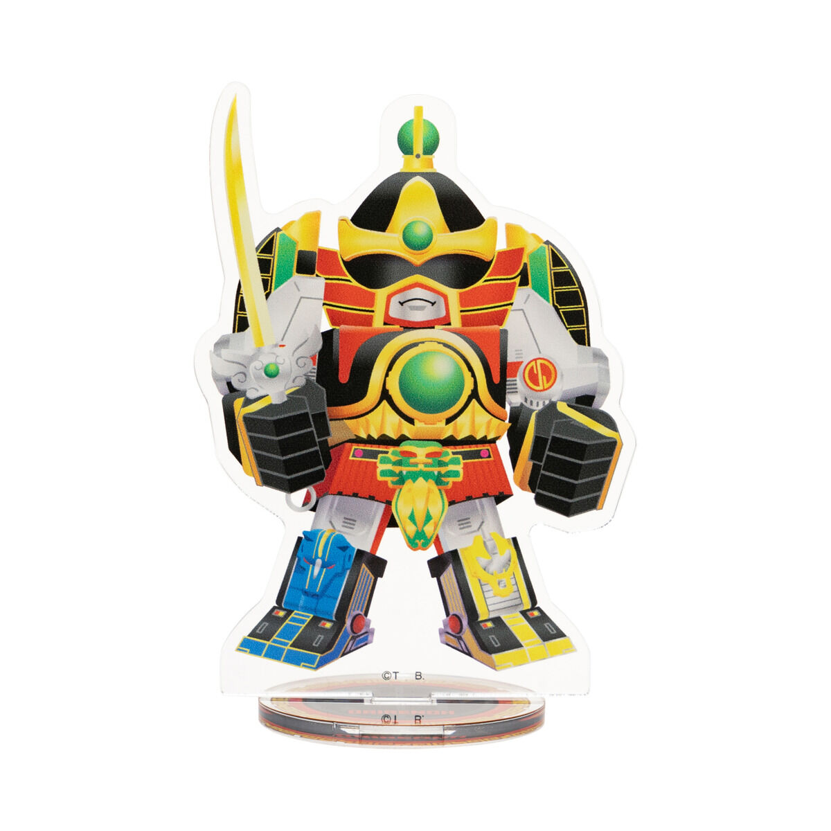 ハピクロ！】五星戦隊ダイレンジャー デフォルメ アクリルスタンド（全