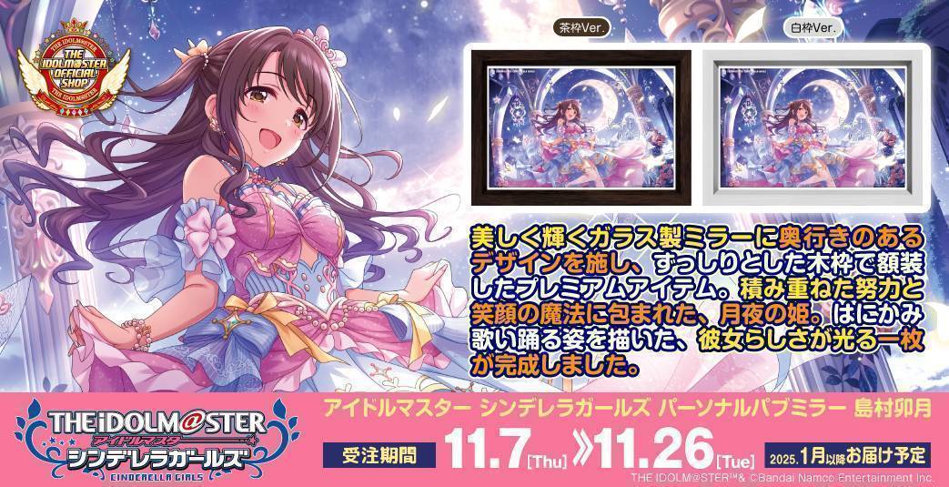 シンデレラ】高級感ただようインテリア、「パーソナルパブミラー