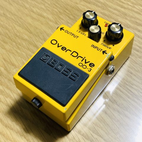 動画あり】オーバードライブの大定番、BOSS OD-3は倍音と低音に優れた