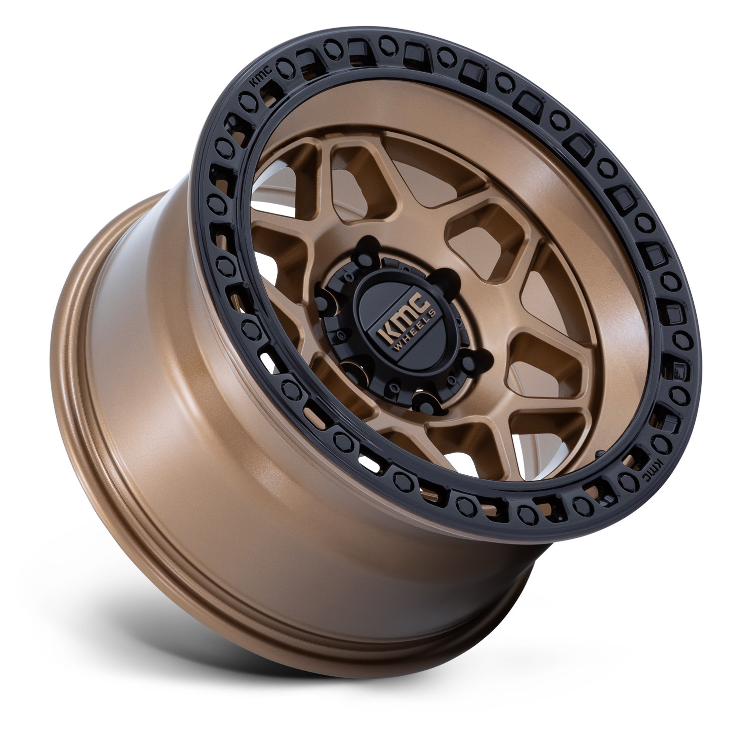 KMC KM553 Torx Matte Bronze With Gloss Black Lip | KM553ZB17855000
