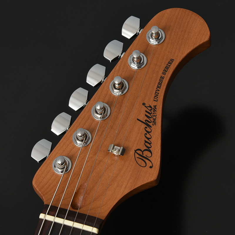 BST-2-RSM/R BLK (Bacchus / バッカス) エレキギター ストラトタイプ