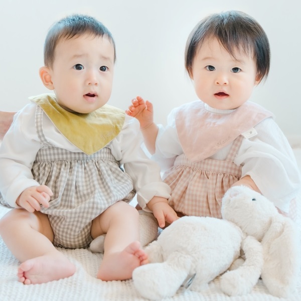 紐付きかぼちゃパンツ（無地・ギンガムチェック柄） | ママとベビーの