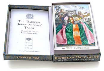 Baroque Bohemian Cats' Tarot standard 2011 deck – BabaBarock, Baba