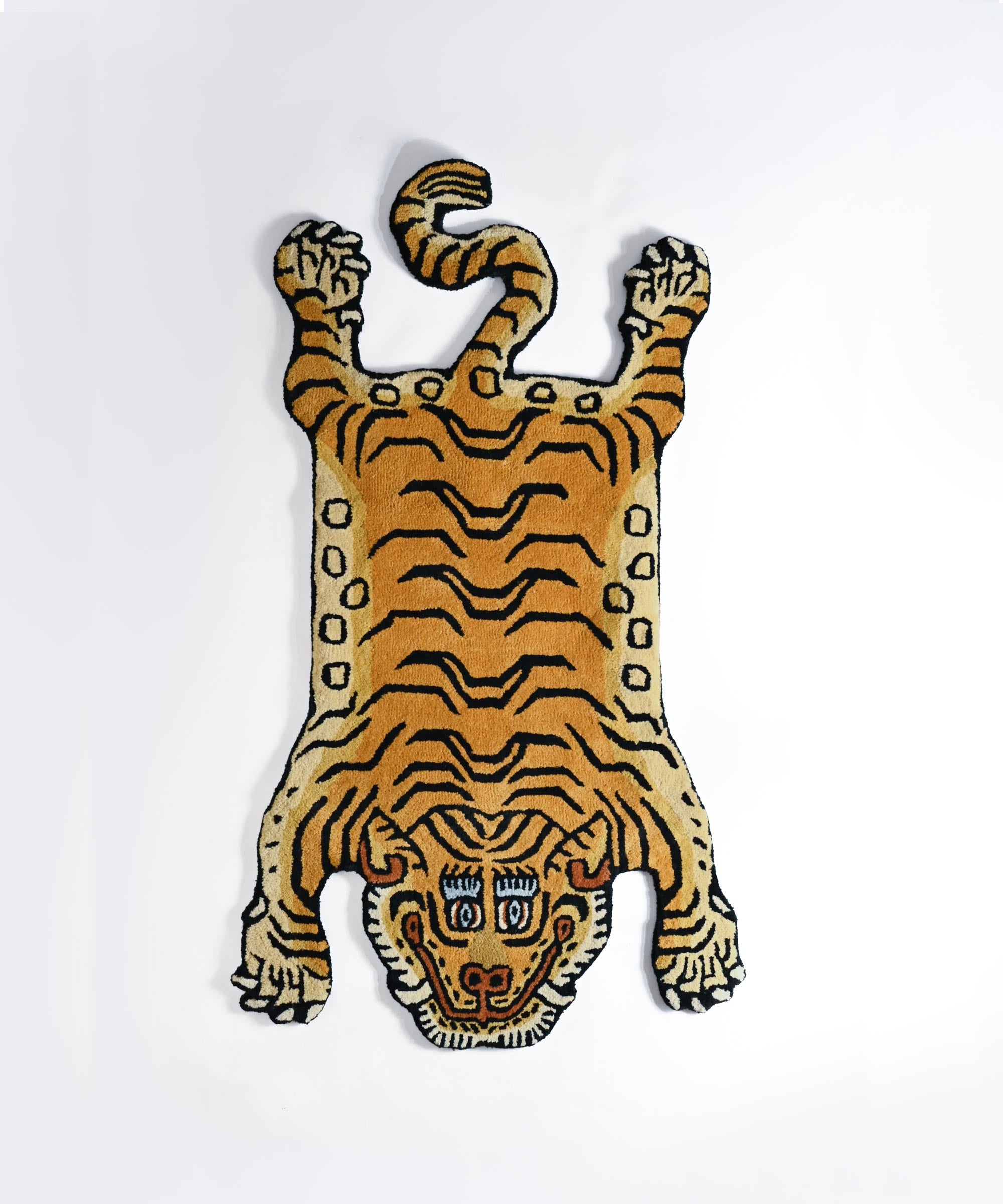 DETAIL/ディティール】Tibetan Tiger Rug チベタンタイガーラグ M
