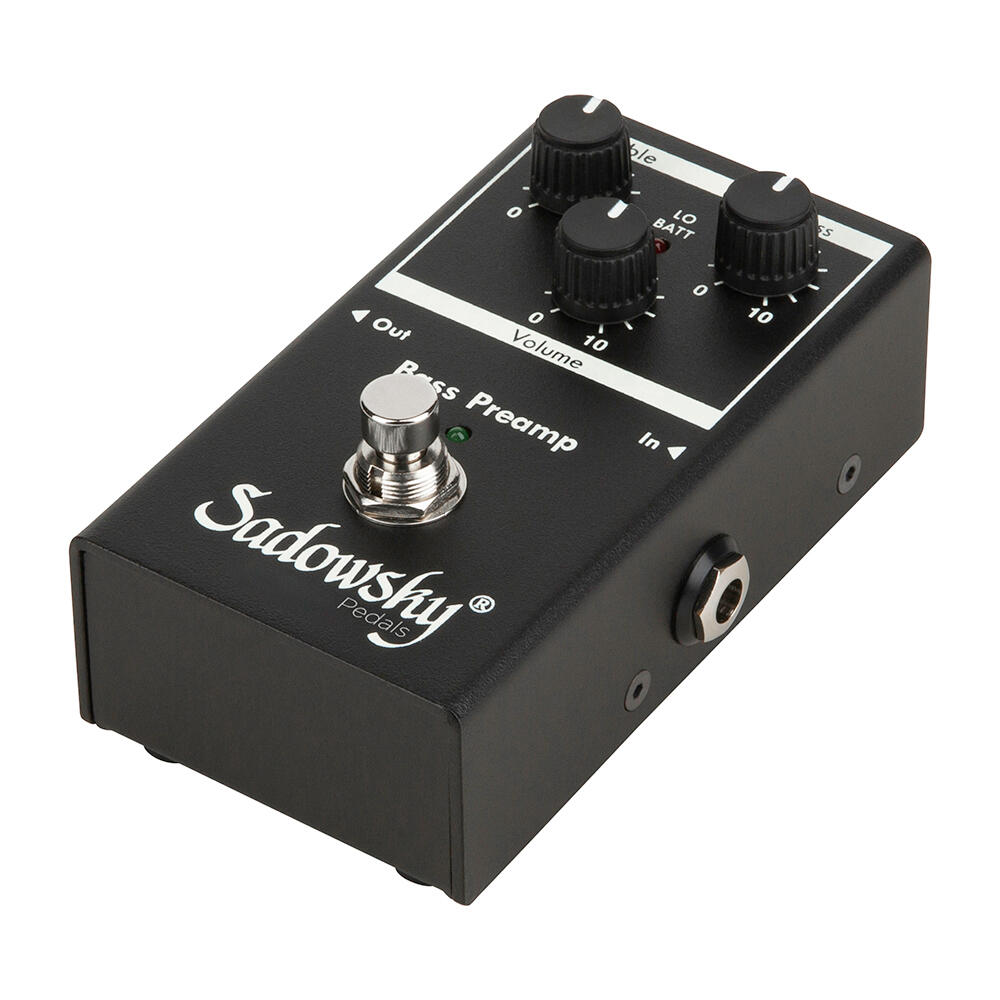 Sadowsky】Bass Preamp Pedal | ベース・マガジン