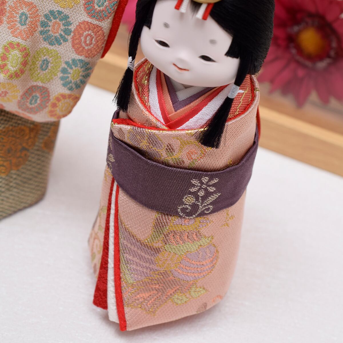 雛人形 親王飾り【ももか】幸一光｜立雛｜モダン｜おしゃれ｜かわいい