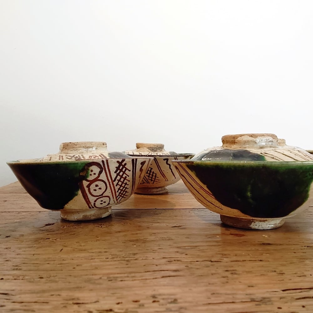 Sold Out】加藤作助「織部蓋茶碗」 | アトリエウチノ ｜ オンライン