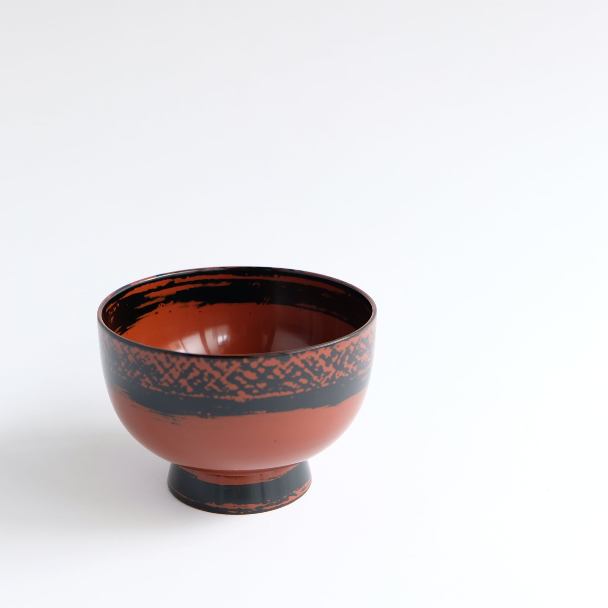 根来塗大椀 宮原楓翠 Negoro Lacquerware bowl (negoronuri-owan)by