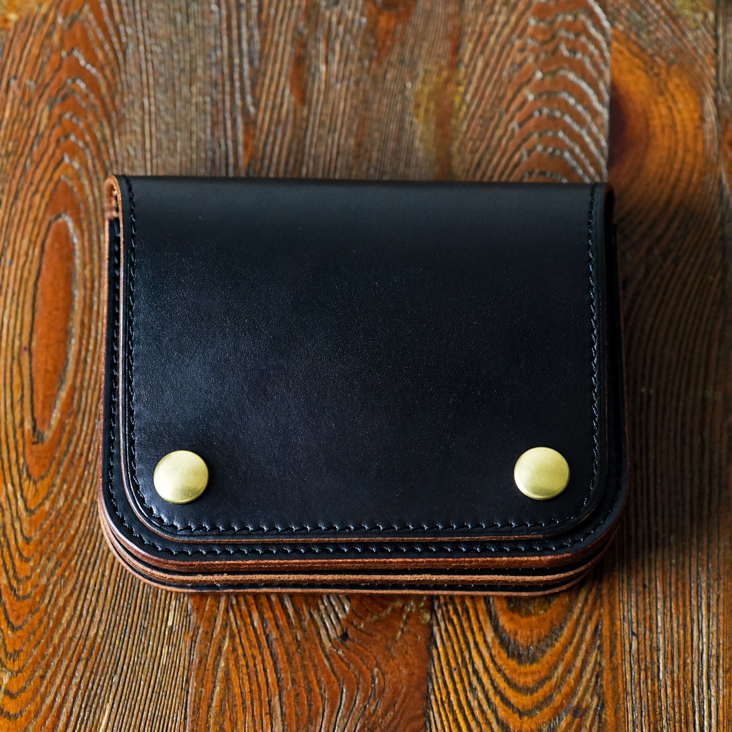 ショート トラッカーウォレット / Short Tracker Wallet < 茶芯