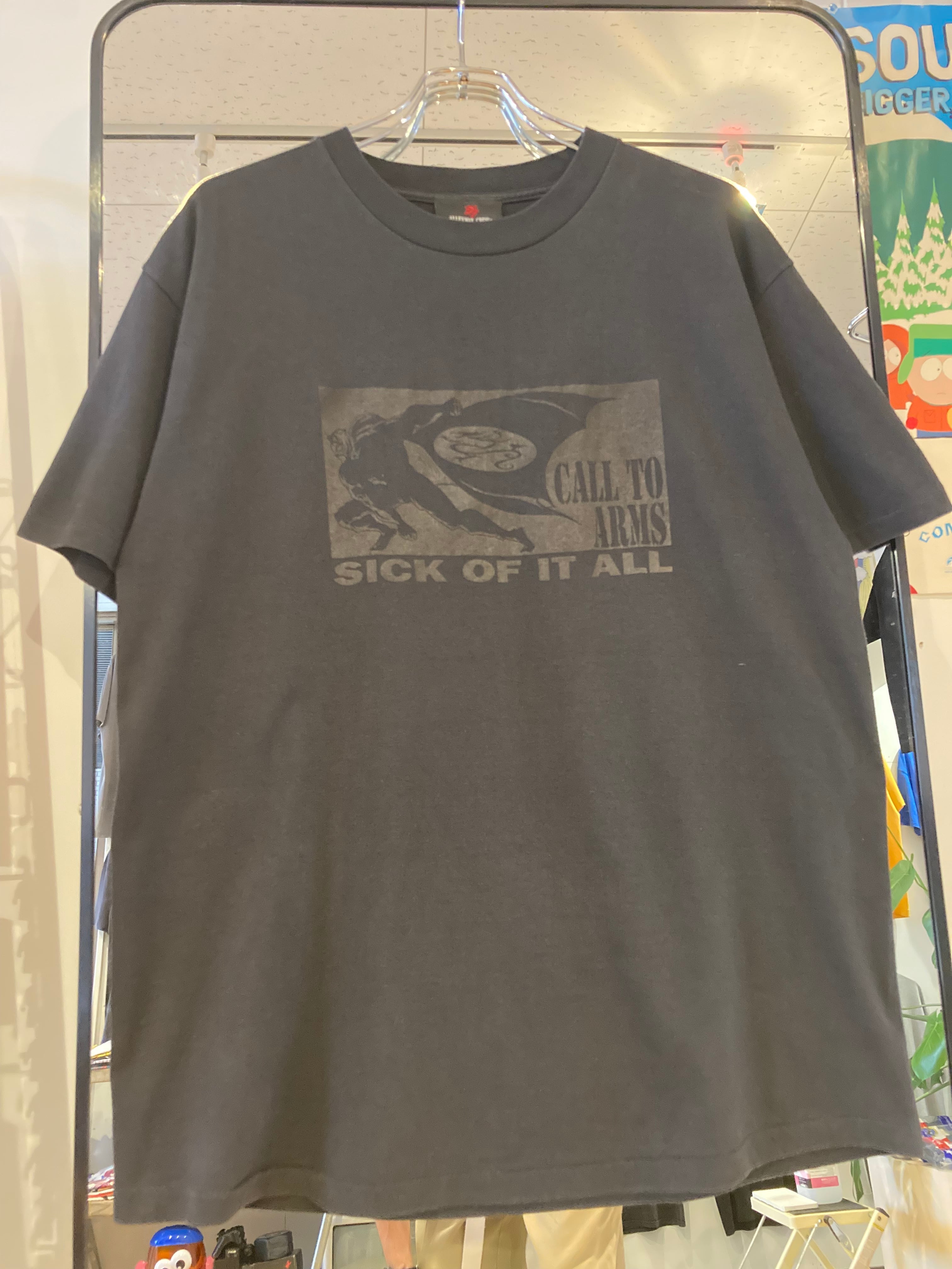 90's SICK OF IT ALL Tシャツ (SIZE L〜XL相当) | FASHION SPOT RAMONE
