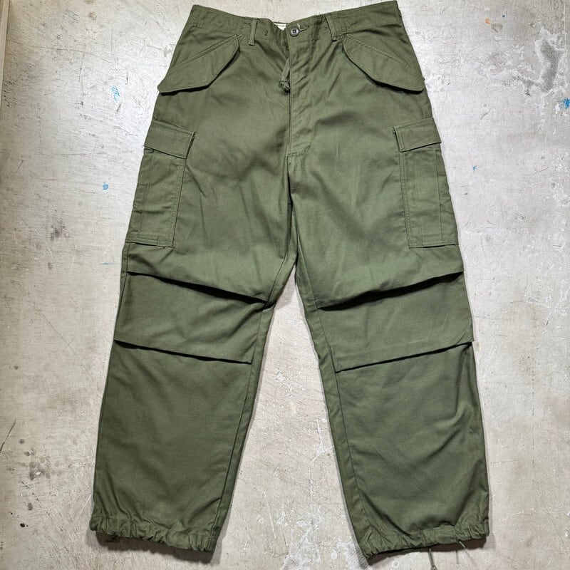 70's U.S.ARMY ジャングルファティーグパンツ リップストップ 4th