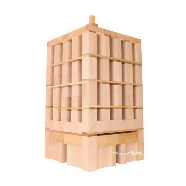 入荷時期未定】童具館 積み木 WAKU-BLOCK45 G100 | 木のおもちゃ積み木の森