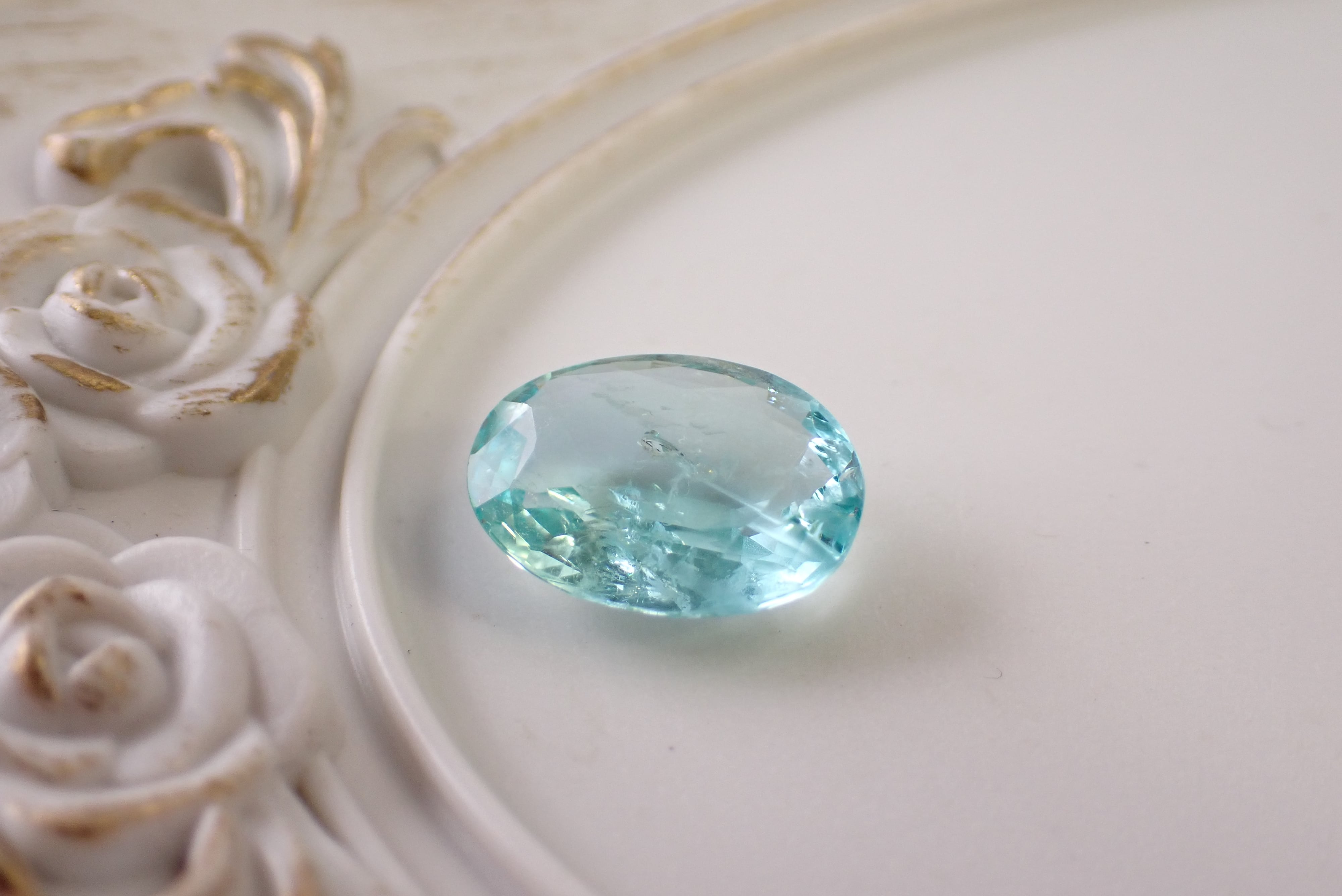 グリーンアクアマリン 5.95ct [C12-1060] | differencee(ディファレンシー)