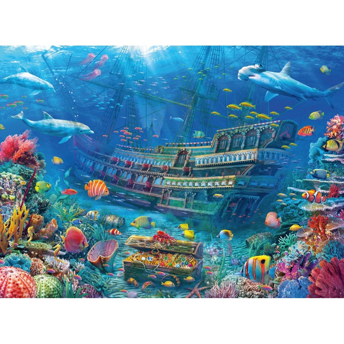 ラベンスバーガー ジグソーパズル 海底探検 200ピース | 木のおもちゃ