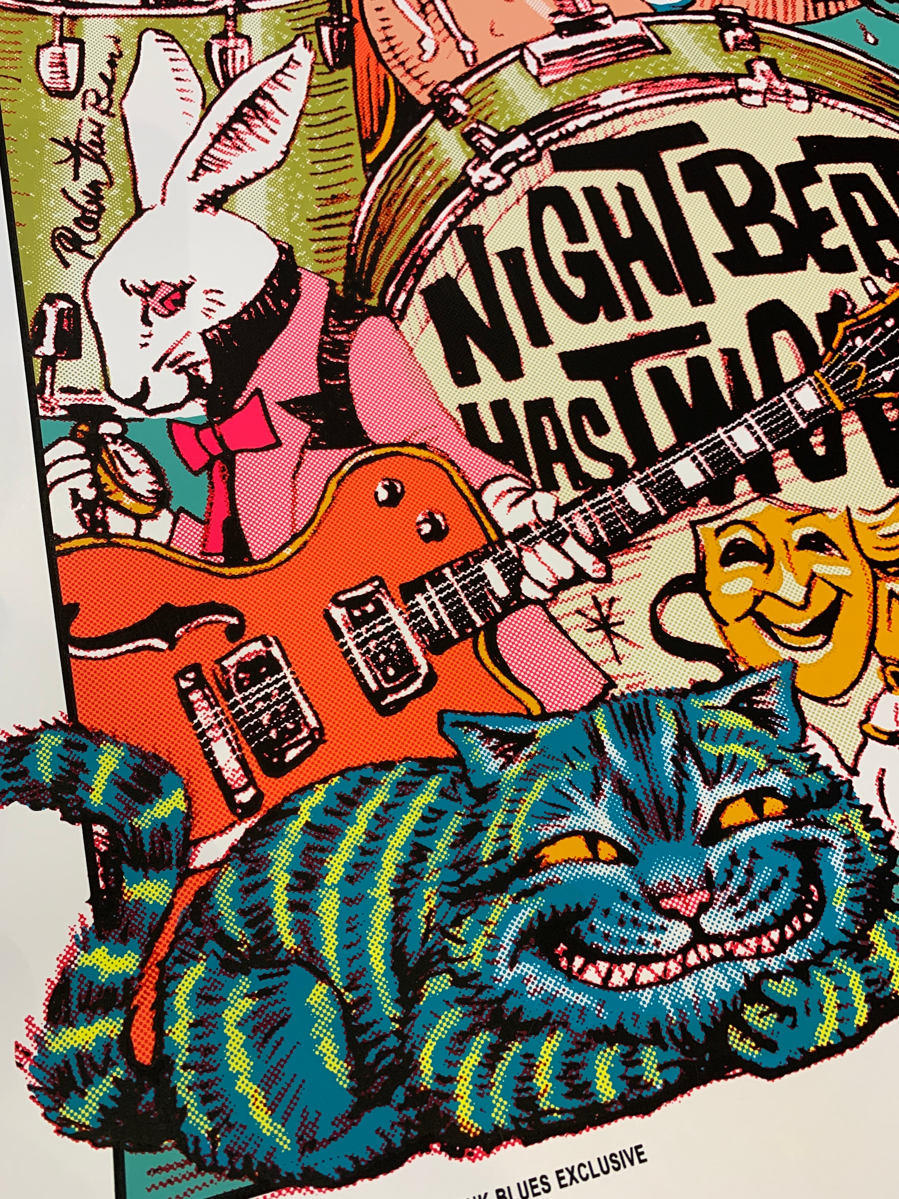 JUNKBLUES x Rockin'Jelly Bean Silk Screen Print -JunkBlues