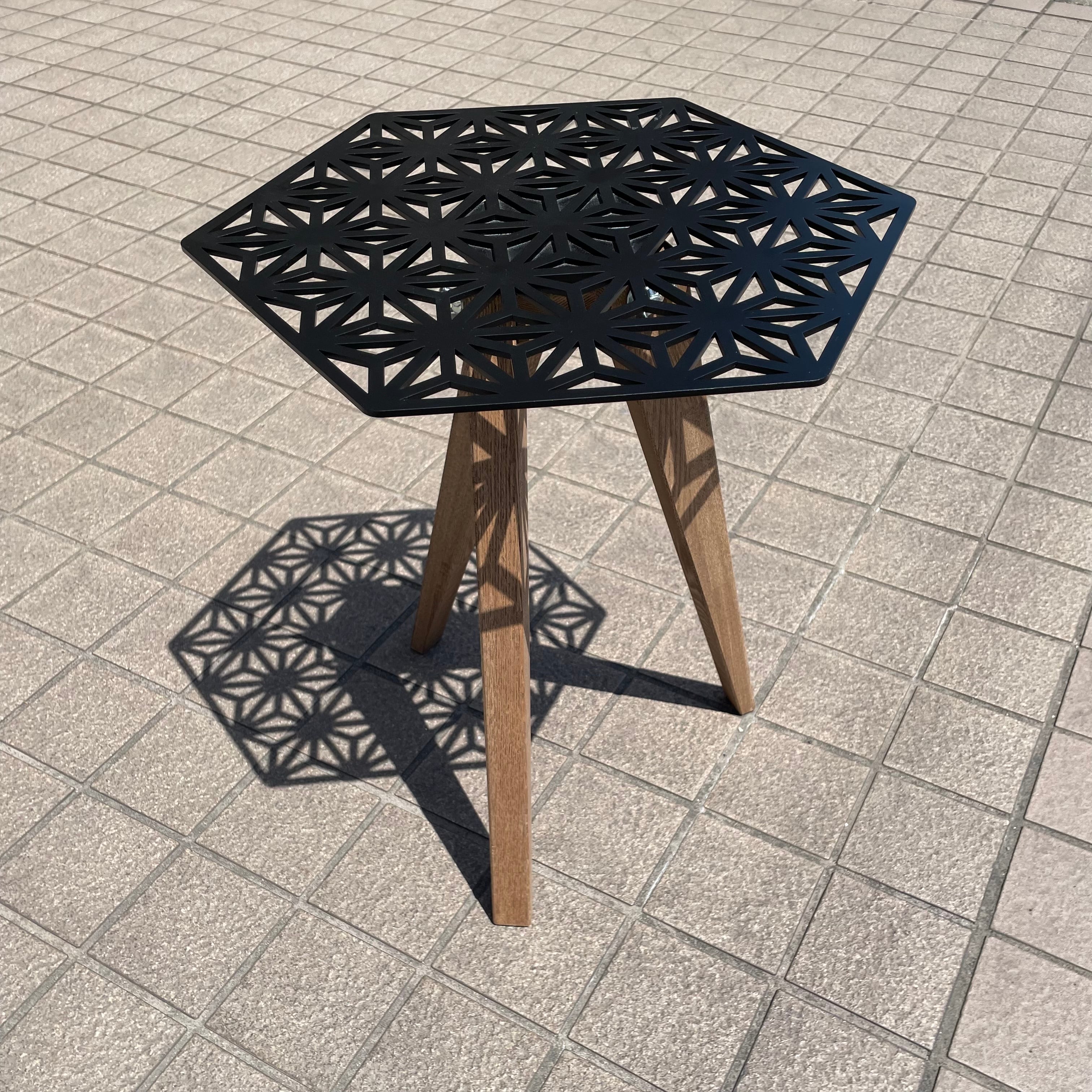 山のU asa of hexa（天板）mat black | sproutzero