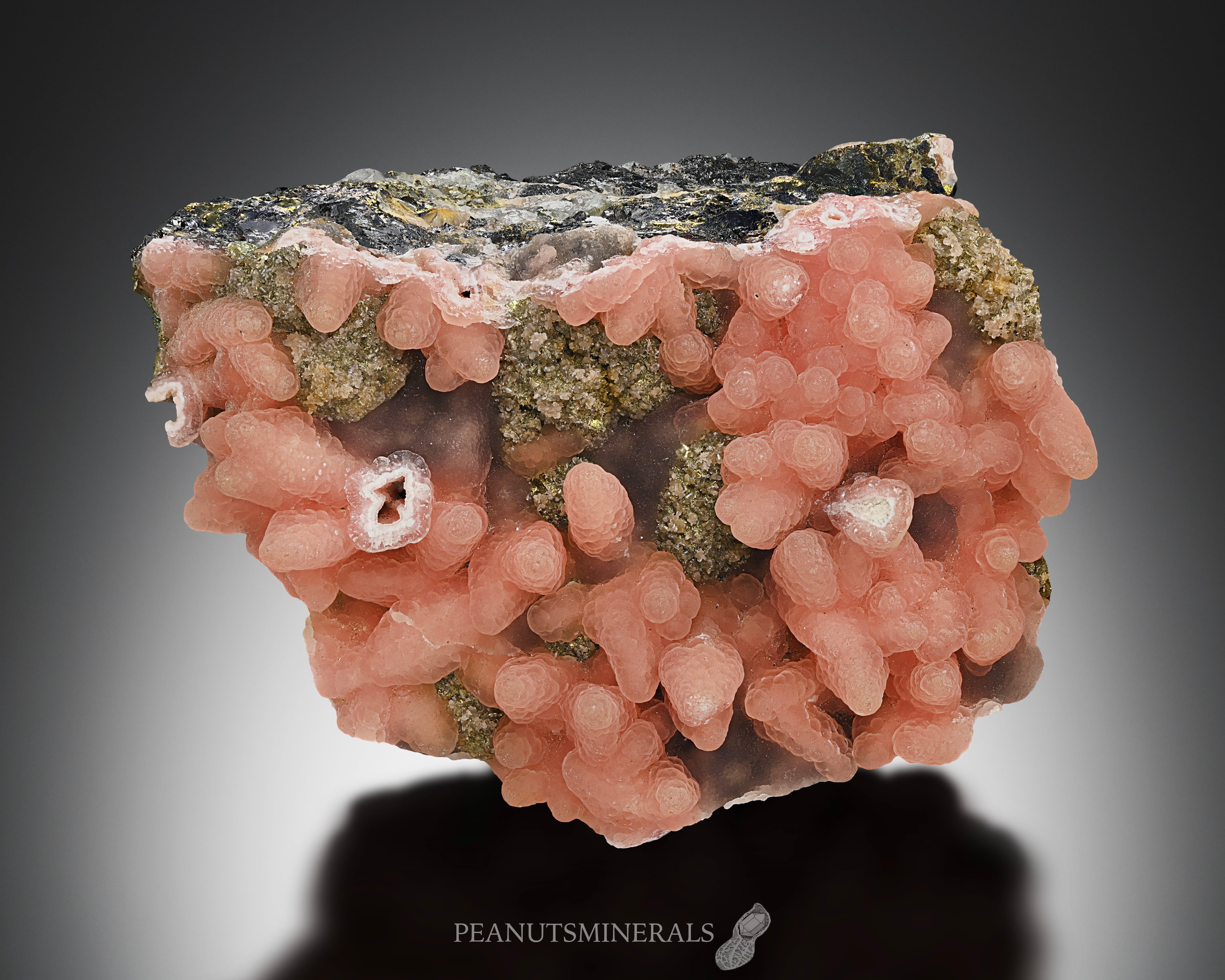菱マンガン鉱 （ロードクロサイト）【Rhodochrosite】青森県産