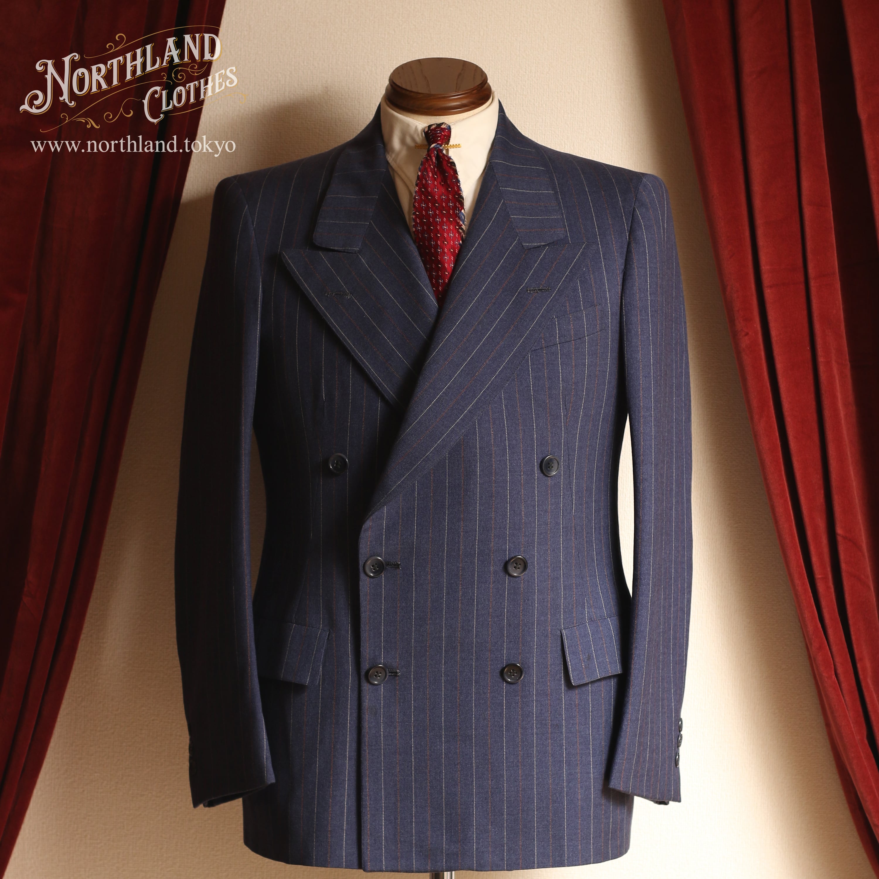 SOLD】1930年代 - 40年代 ヴィンテージ ジャケット ダブル ネイビー