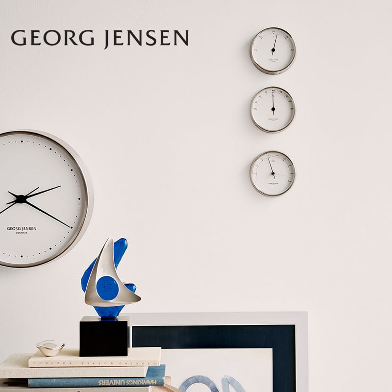 KOPPEL weather station（10cm）温度計 湿度計 気圧計［ Georg Jensen