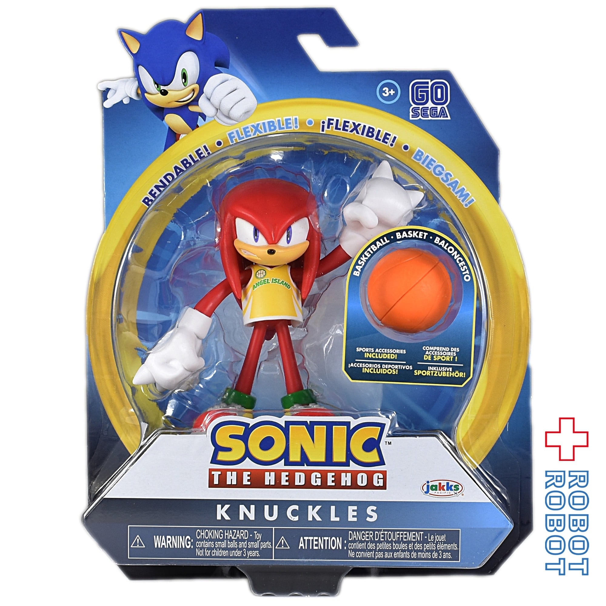 ソニック・ザ・ヘッジホッグ 4インチ アクションフィギュア ナックルズ