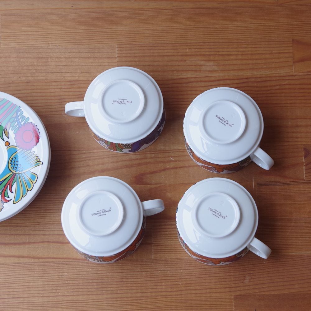 ビレロイ＆ボッホ アカプルコ ティーカップ ソーサー Villeroy&Boch